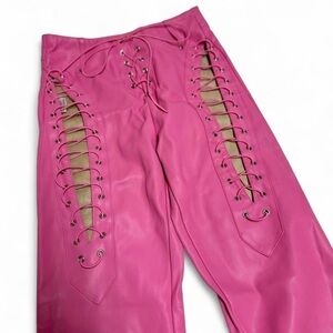 I Am Gia Xenia Pink Lace Up Pants Perfect for Suki costume